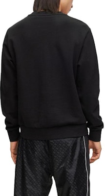 HUGO BOSS SS23 Black Sweatshirt with Letter Logo Design. 50494091-001 Purchase HUGO BOSS SS23 Black Sweatshirt with Letter Logo Design. 50494091-001