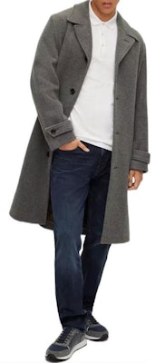 HUGO BOSS SS23 標誌貼章五袋牛仔褲 深藍色 50481359-410 Lookbook HUGO BOSS SS23 標誌貼章五袋牛仔褲 深藍色 50481359-410