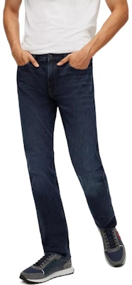 HUGO BOSS SS23 標誌貼章五袋牛仔褲 深藍色 50481359-410 Shop HUGO BOSS SS23 標誌貼章五袋牛仔褲 深藍色 50481359-410