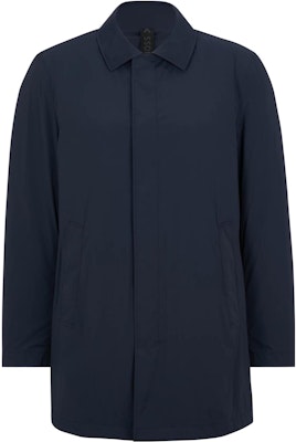 HUGO BOSS SS23 海軍藍素面翻領單排扣大衣 50483282-404 Order HUGO BOSS SS23 海軍藍素面翻領單排扣大衣 50483282-404