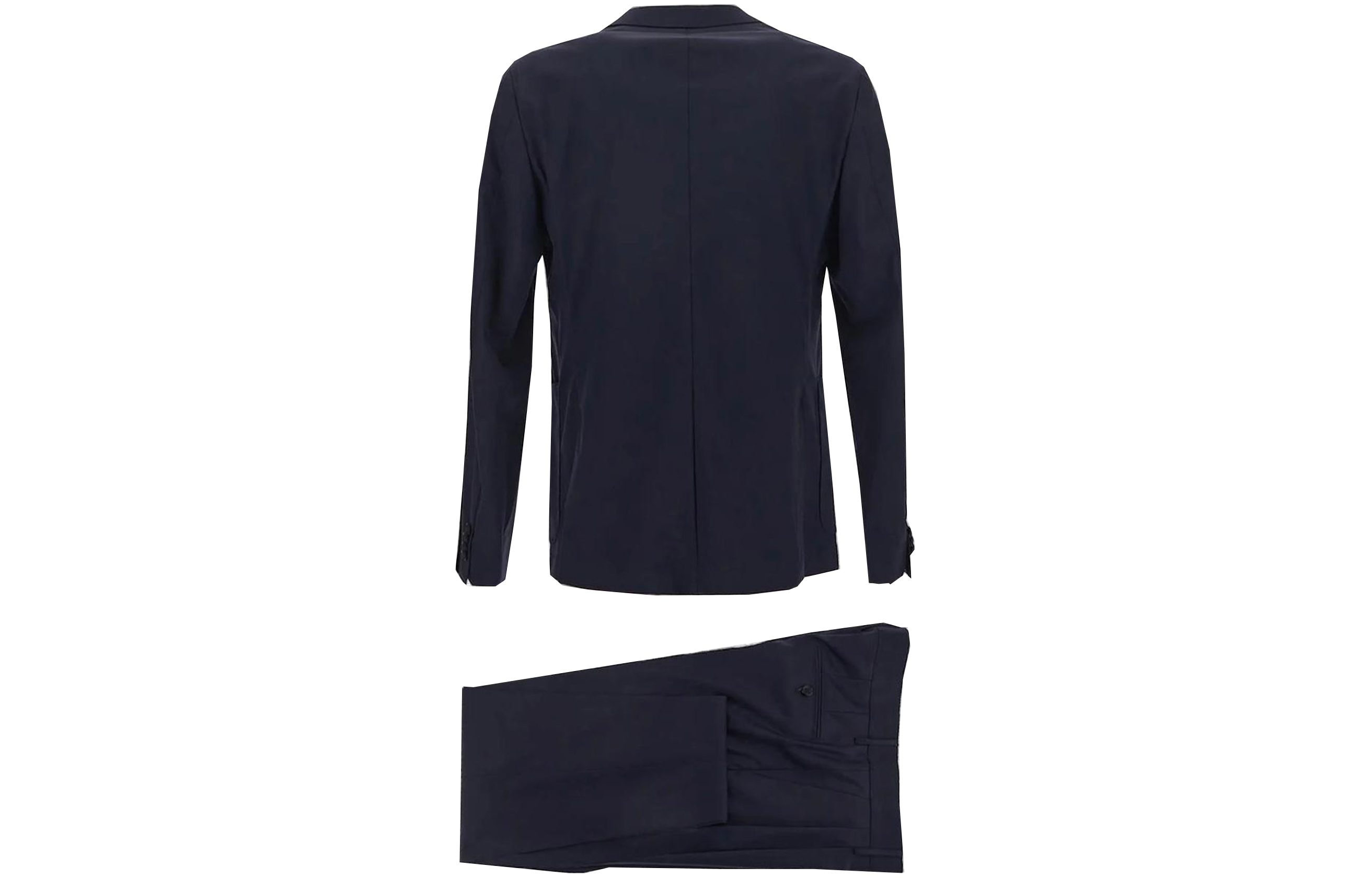 Lookbook HUGO BOSS SS23 海軍藍單排扣西裝套裝 50484807-404