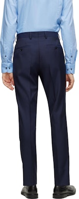 ヒューゴボス SS23 スリムフィット シングルブレスト ダークブルー スーツセット 50498789-404 1