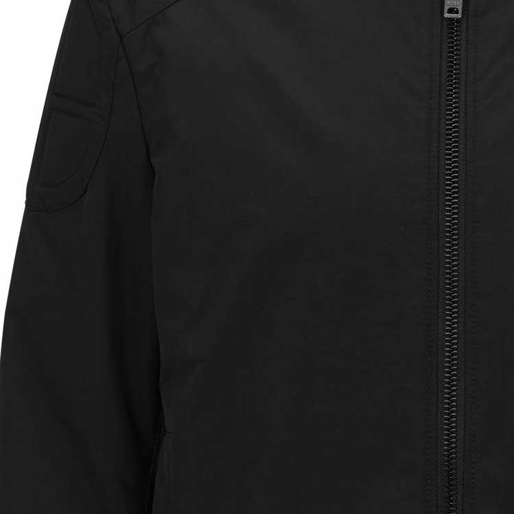 HUGO BOSS SS23  Slim Fit Solid Stand Collar Biker Jacket 50492935-001 圖 7