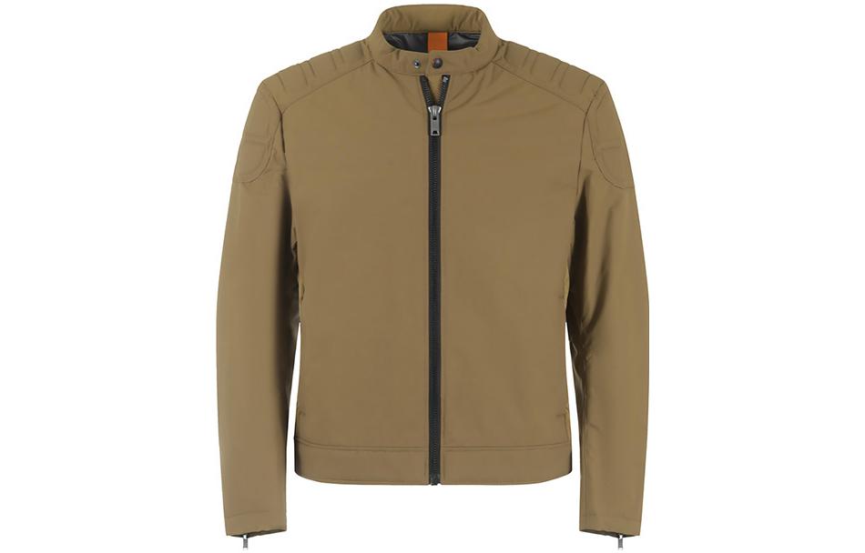 HUGO BOSS SS23  Slim Fit Solid Stand Collar Biker Jacket 50492935-001 圖 8