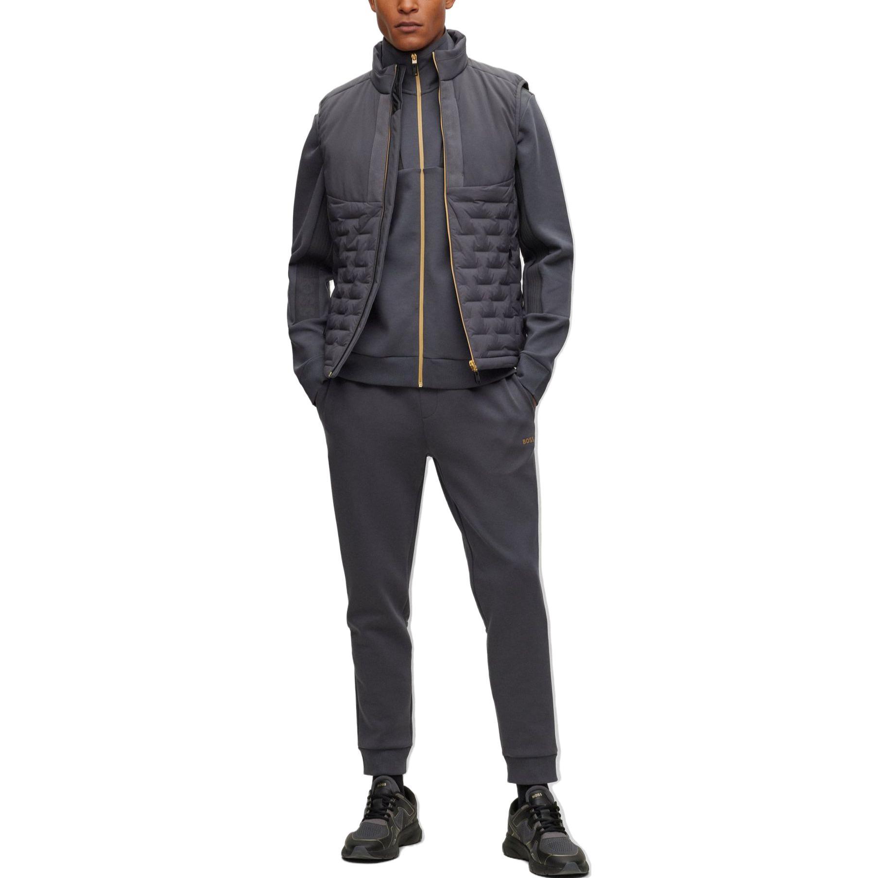 Purchase HUGO BOSS SS23 素色拉鍊長袖運動衫 深灰色 50493470-027