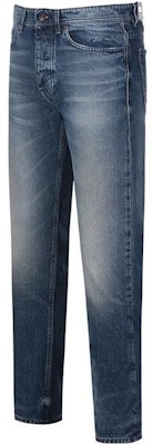 HUGO BOSS SS23 Solid Mid-Rise Tapered Jeans Blue 50484283-411 Shop HUGO BOSS SS23 Solid Mid-Rise Tapered Jeans Blue 50484283-411