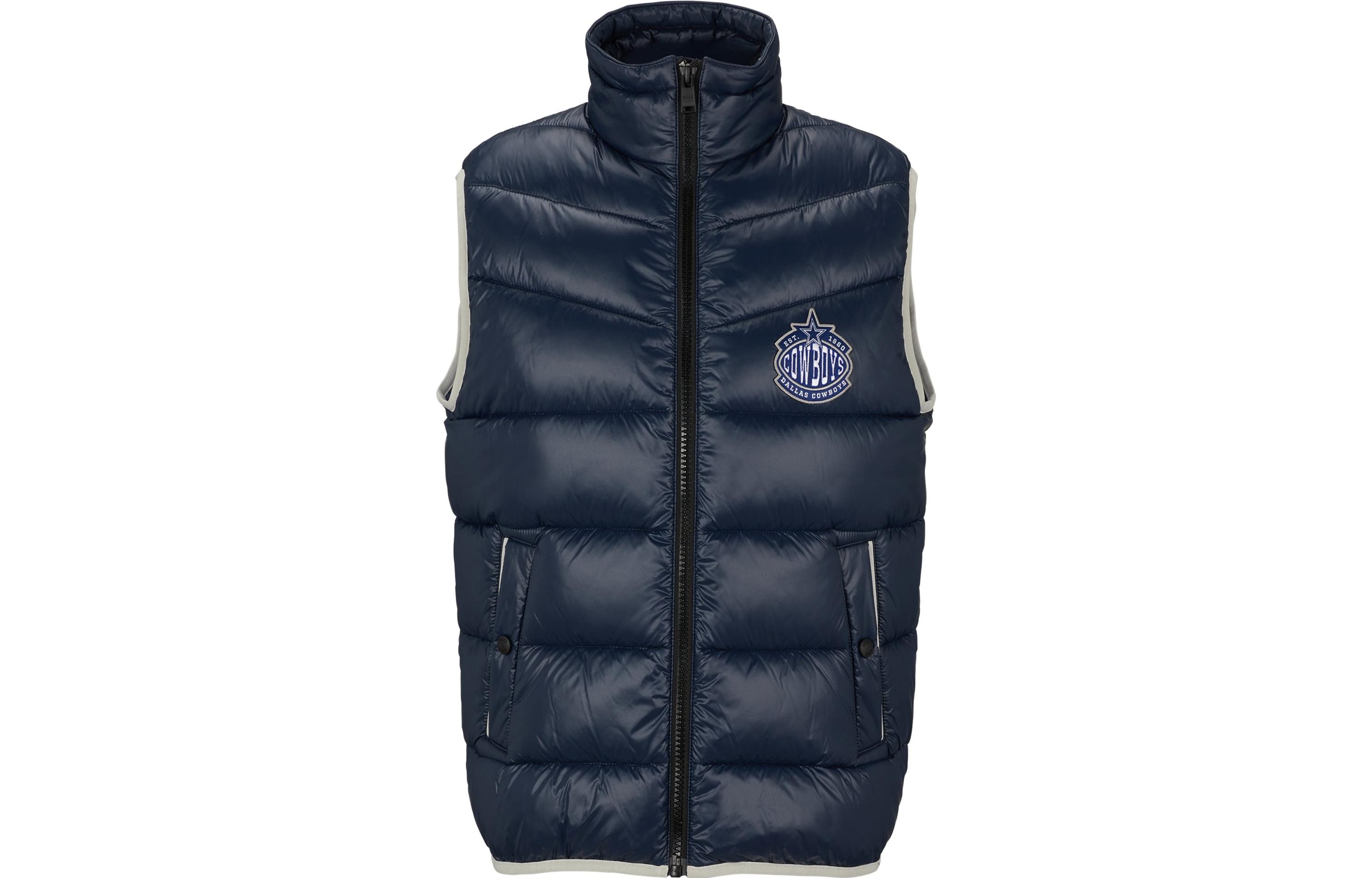 HUGO BOSS SS23  Waterproof Padded Vest Denim Blue. 50505930-404