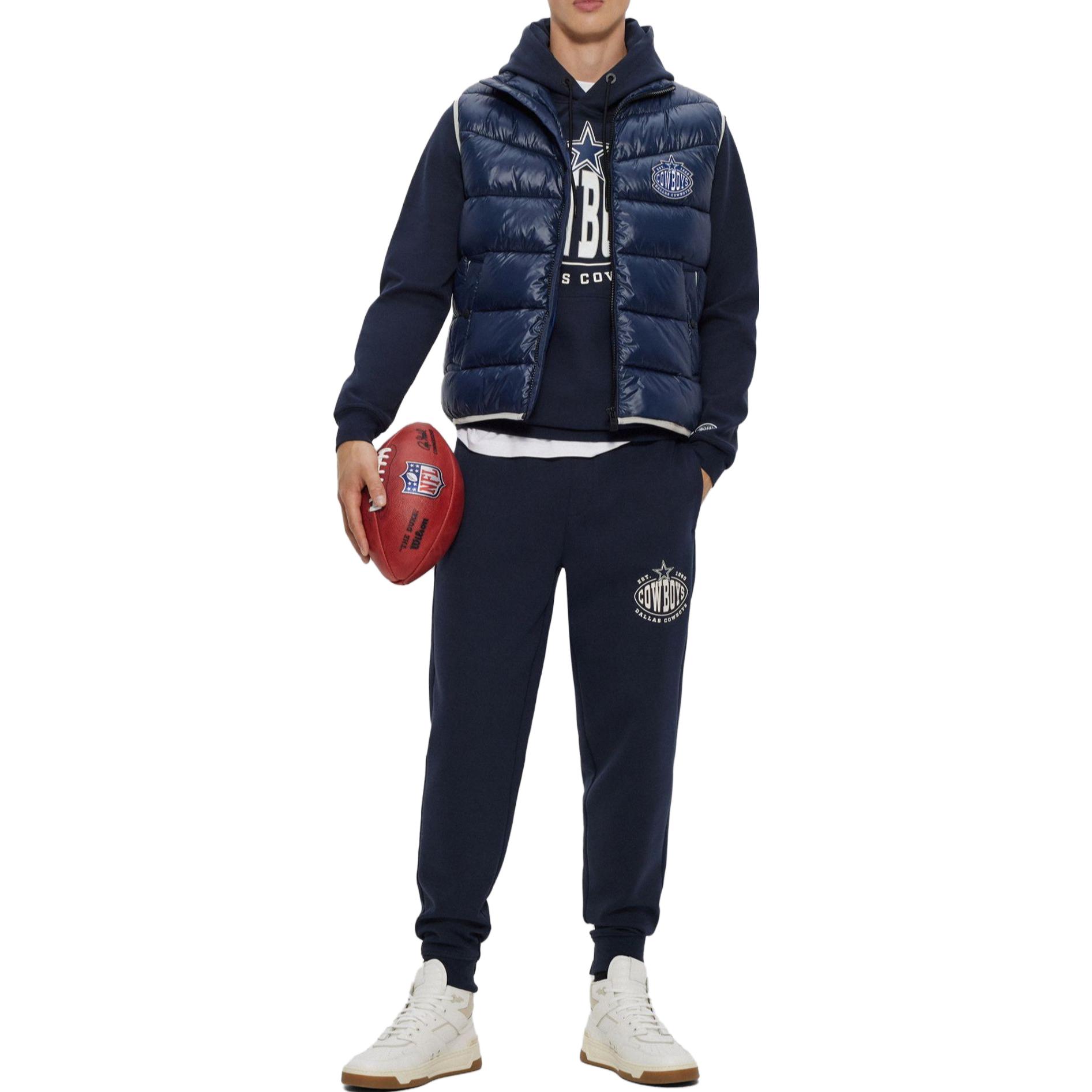 Lookbook ヒューゴボス SS23 防水 パッド入り ベスト デニムブルー. 50505930-404