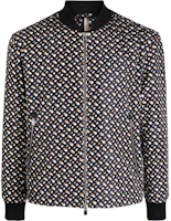 HUGO BOSS SS23 All-Over Print Zip Bomber Jacket Black 50486874-263 HUGO BOSS SS23 All-Over Print Zip Bomber Jacket Black 50486874-263