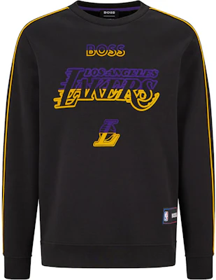 ヒューゴボス SS23 ブラック クルーネック スウェットシャツ レタープリント 50477351-002 Buy ヒューゴボス SS23 ブラック クルーネック スウェットシャツ レタープリント 50477351-002