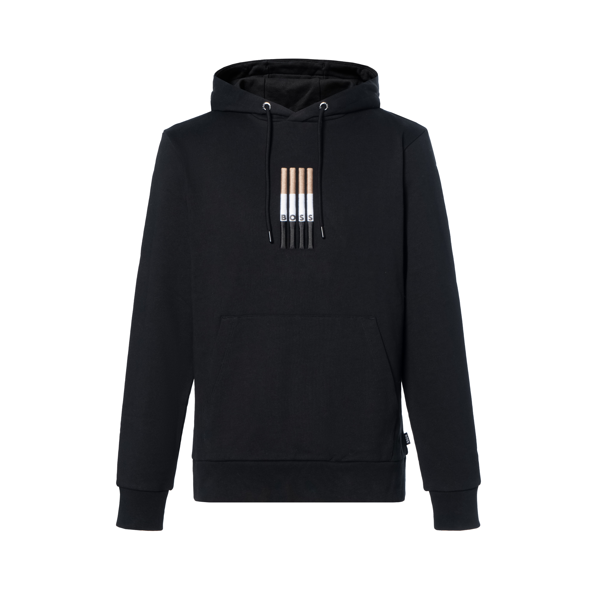 HUGO BOSS SS23 Black Series Logo Embroidered Sweatshirt - Black 50481751-001