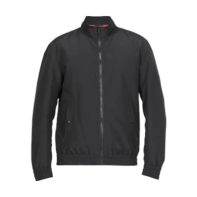 HUGO BOSS SS23 Black Zip-Up High-Neck Jacket 50448730-001