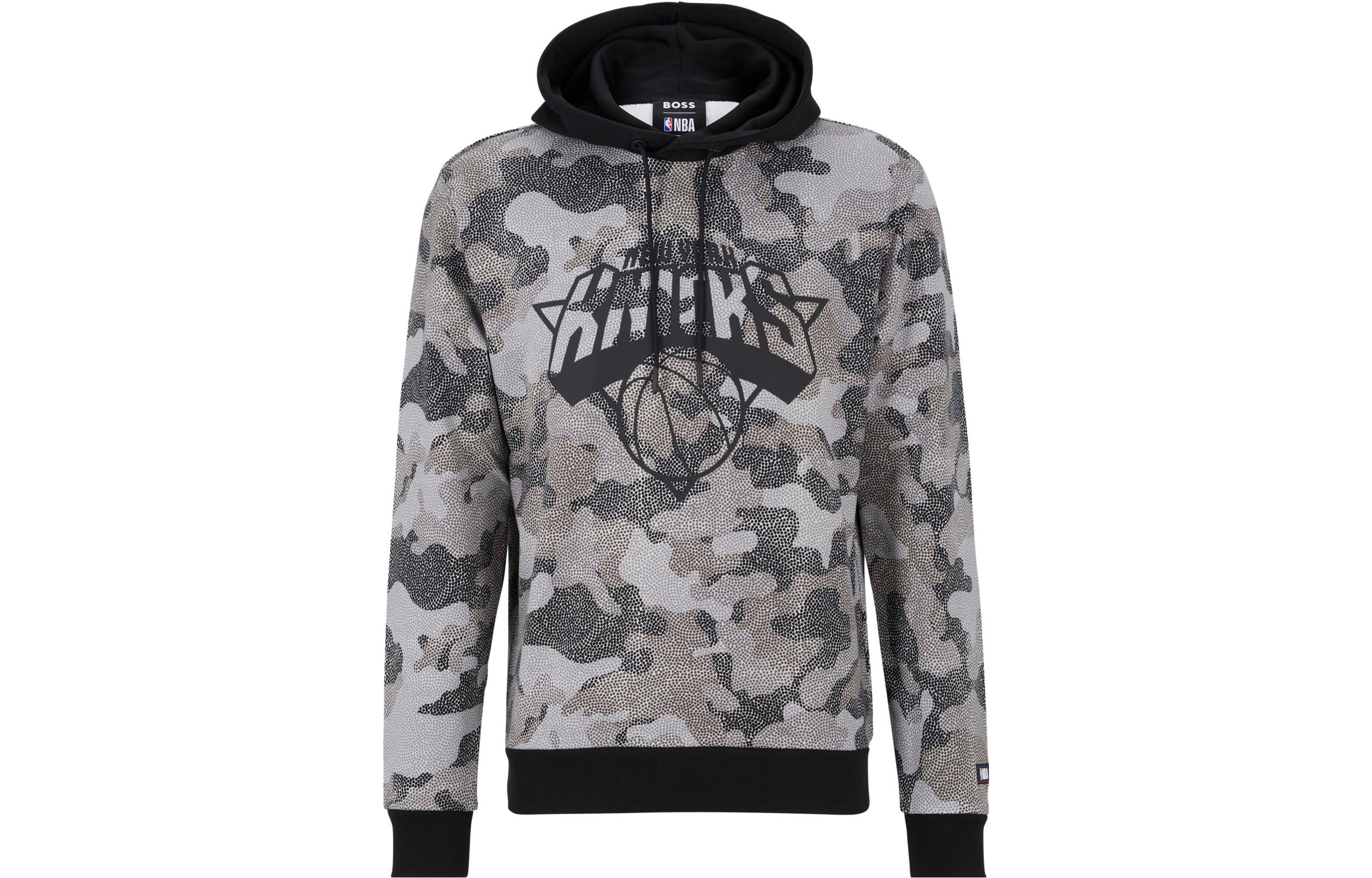 HUGO BOSS SS23 Camouflage Logo Print Sweatshirt Multicolor 50477453-004