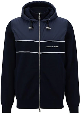 Chaqueta con Capucha Negra HUGO BOSS SS23 Colorblock con Ribetes a Rayas. 50489069-404 Buy Chaqueta con Capucha Negra HUGO BOSS SS23 Colorblock con Ribetes a Rayas. 50489069-404