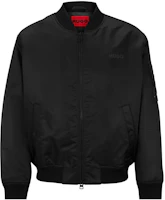 HUGO BOSS SS23 Logo Print Black Long Sleeve Jacket for Men. 50493096-001 HUGO BOSS SS23 Logo Print Black Long Sleeve Jacket for Men. 50493096-001