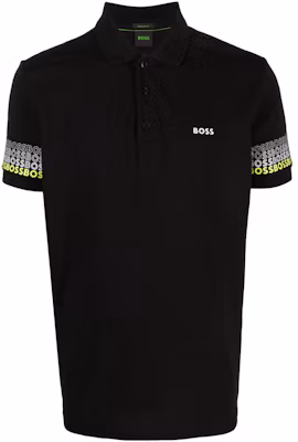 HUGO BOSS SS23 Logo Print Short Sleeve Polo Shirt Men’s Black 50488293-001 Buy HUGO BOSS SS23 Logo Print Short Sleeve Polo Shirt Men’s Black 50488293-001