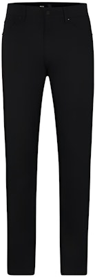 HUGO BOSS SS23 Logo Printed Casual Straight Pants Black 50484945-001 Buy HUGO BOSS SS23 Logo Printed Casual Straight Pants Black 50484945-001