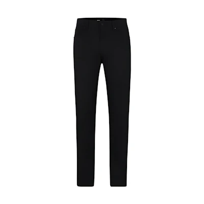 HUGO BOSS SS23 Logo Printed Casual Straight Pants Black 50484945-001