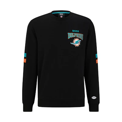 HUGO BOSS SS23 Logo Pullover Sweatshirt Men’s Black 50497519-001