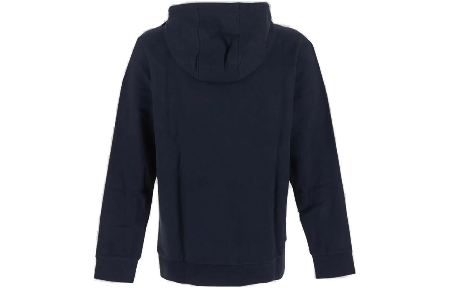 HUGO BOSS SS23 Navy Hoodie with Logo Embroidery and Drawstring 50481751-404 圖 3