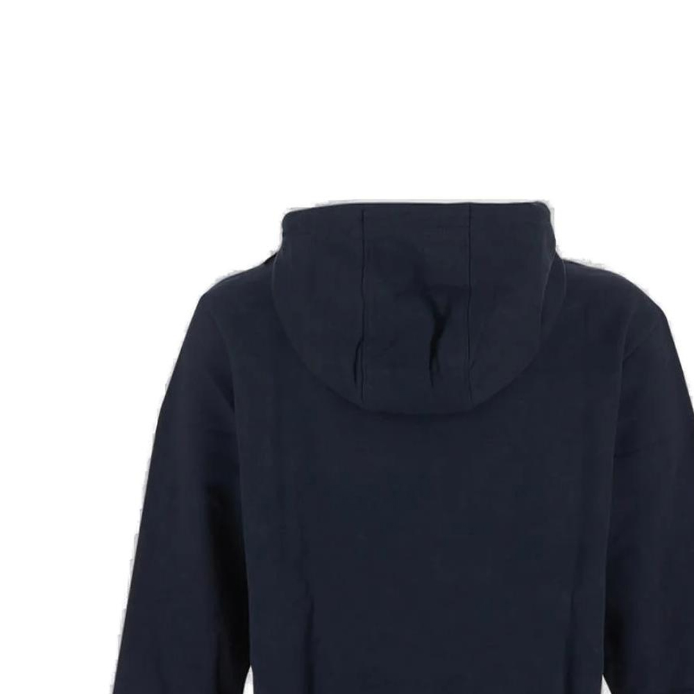 HUGO BOSS SS23 Navy Hoodie with Logo Embroidery and Drawstring 50481751-404 圖 7