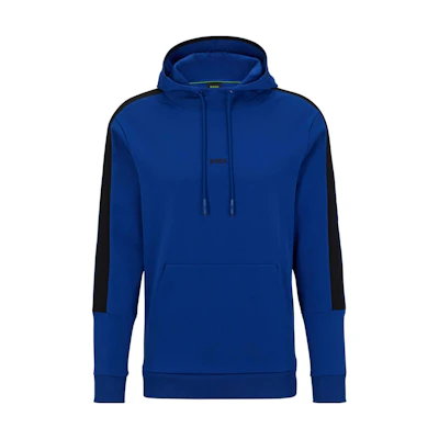 HUGO BOSS SS23 Oversized Hoodie Blue 50493503-438
