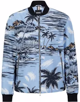 HUGO BOSS SS23 Printed Zip Bomber Jacket Men’s Blue 50486874-492 HUGO BOSS SS23 Printed Zip Bomber Jacket Men’s Blue 50486874-492