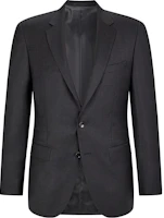 HUGO BOSS SS23 Slim-Fit Button-Up Suit Jacket Men’s Light Gray 50384765-061 HUGO BOSS SS23 Slim-Fit Button-Up Suit Jacket Men’s Light Gray 50384765-061