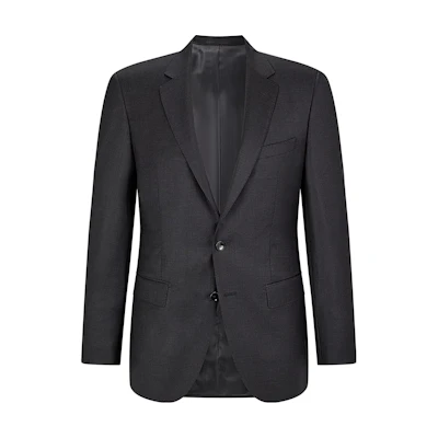 HUGO BOSS SS23 Slim-Fit Button-Up Suit Jacket Men’s Light Gray 50384765-061