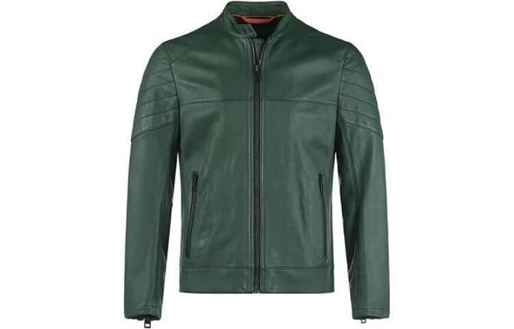 HUGO BOSS SS23 Slim Fit Quilted Zip Jacket Dark Green 50477258-304