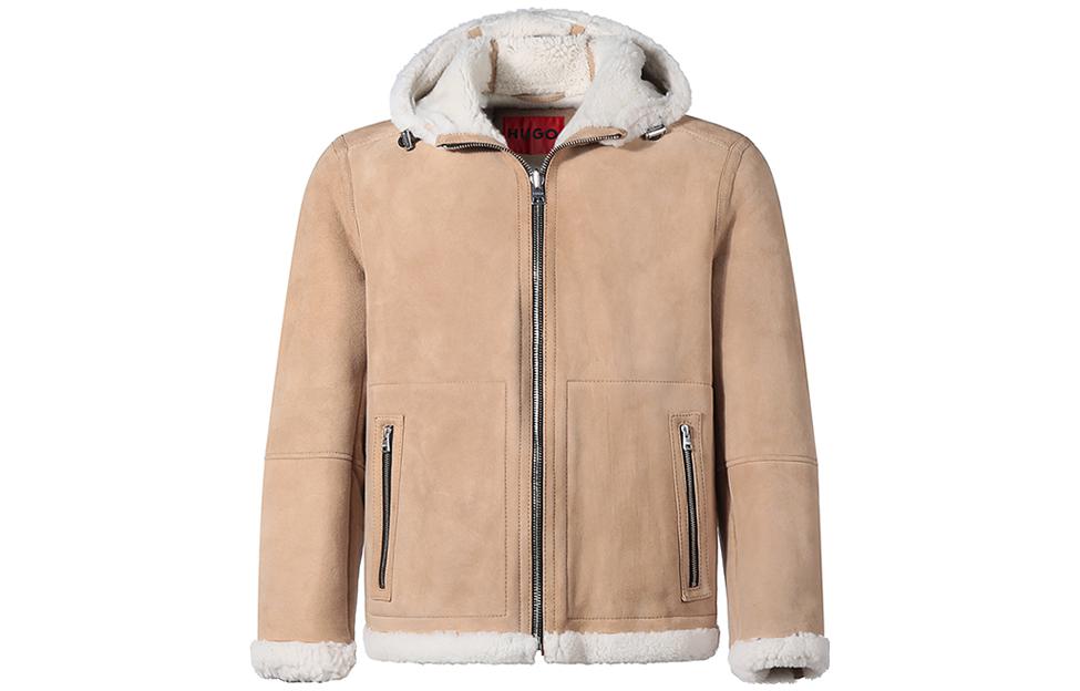 HUGO BOSS SS23 Solid Color Hooded Zip Jacket for Men 50481771-222 圖 2