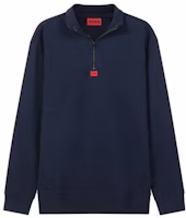 HUGO BOSS SS23 Solid Color Logo Patch Long Sleeve Sweatshirt Men 50470121-405 HUGO BOSS SS23 Solid Color Logo Patch Long Sleeve Sweatshirt Men 50470121-405