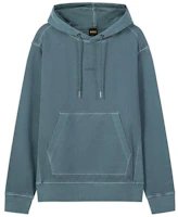 HUGO BOSS SS23 Solid Logo Letter Print Pullover Sweatshirt Dark Green 50472411-369 HUGO BOSS SS23 Solid Logo Letter Print Pullover Sweatshirt Dark Green 50472411-369