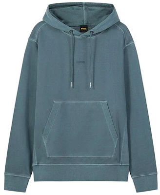 HUGO BOSS SS23 經典字母Logo印花深綠色長袖衛衣 50472411-369 Buy HUGO BOSS SS23 經典字母Logo印花深綠色長袖衛衣 50472411-369