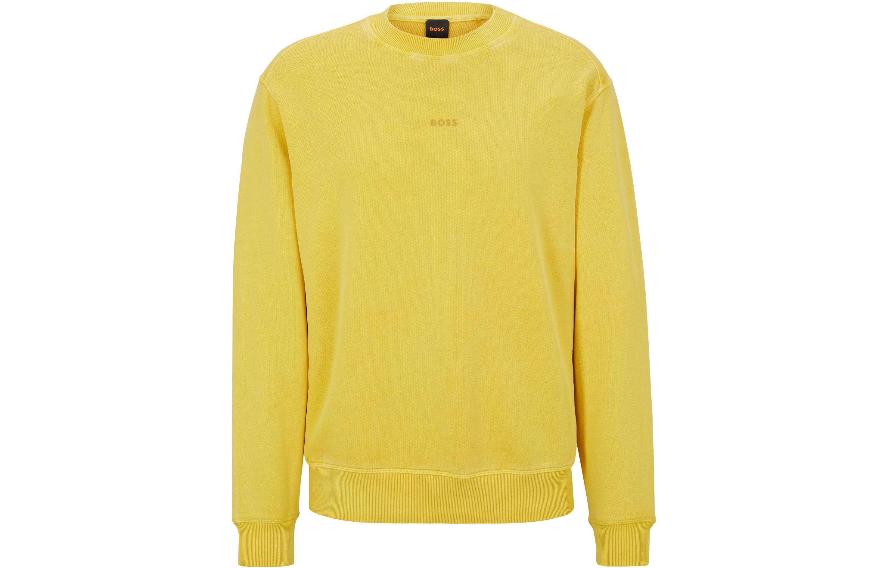 Details for HUGO BOSS SS23 純色標誌印花圓領長袖上衣 50472271-740