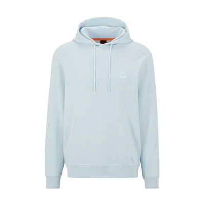 HUGO BOSS SS23 Solid Logo Pullover Sweatshirt Light Blue 50468445-469