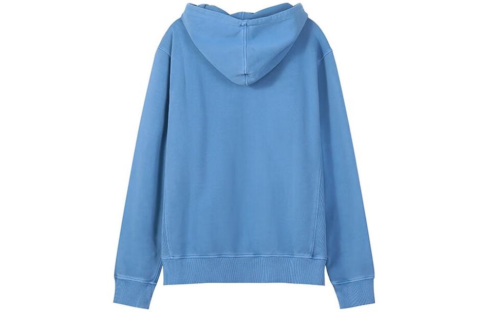 Lookbook 雨果博斯 SS23 天蓝色男士纯色标志套头卫衣 50472411-459