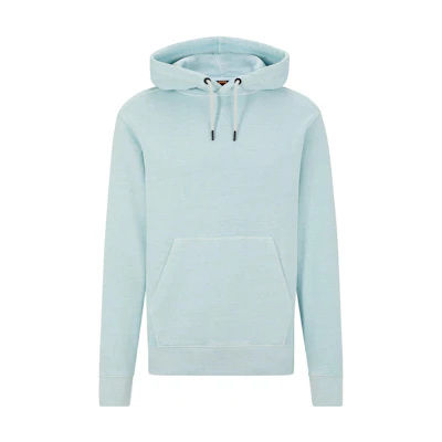 HUGO BOSS SS23 Solid Pullover Hoodie Light Blue 50485817-461