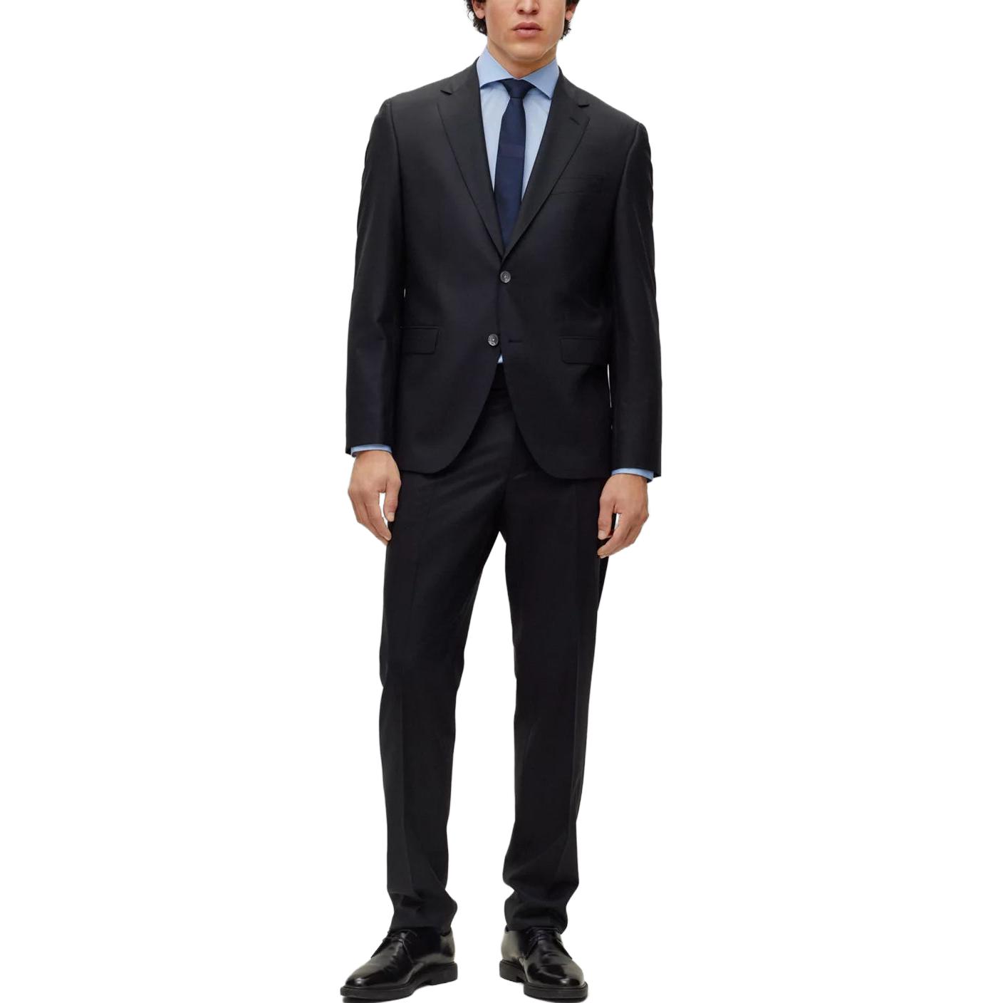 Purchase HUGO BOSS SS23 Solid Single-Breasted Long-Sleeve Shirt Men’s Light Blue. 50479915-450