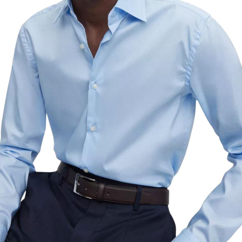 Details for HUGO BOSS 2023春夏款天蓝色长袖衬衫 50479922-450