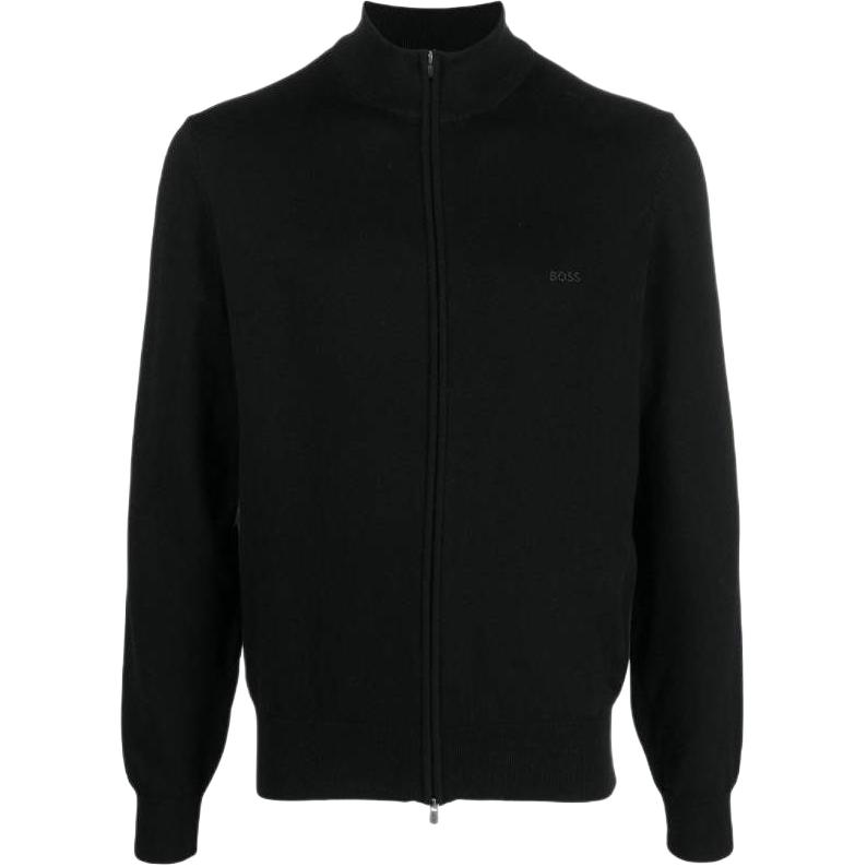 HUGO BOSS SS23 Stand Collar Zip-Up Long Sleeve Jacket 50466685-001