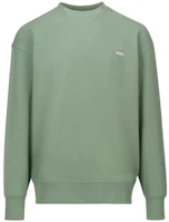 HUGO BOSS SS23 Unisex Solid Heart Logo Sweatshirt Light Green 50500821-351 HUGO BOSS SS23 Unisex Solid Heart Logo Sweatshirt Light Green 50500821-351