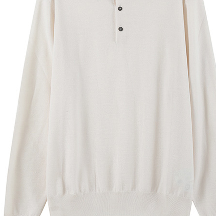 Purchase 雨果博斯 SS24 米色纯色休闲长袖毛衣 50476357-131