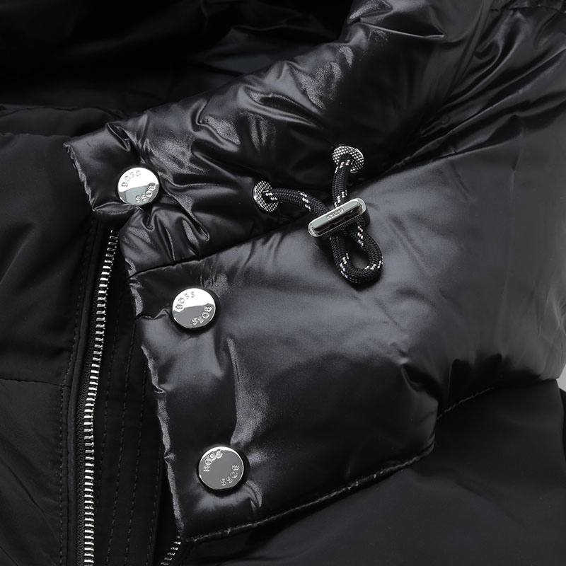 HUGO BOSS SS24  Black Hooded Zip-Up Down Jacket. 50499800-001 圖 4
