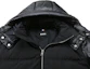 Sizing Chaqueta Negra con Capucha y Cremallera HUGO BOSS SS24. 50499800-001