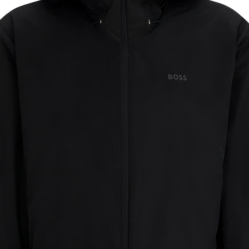 HUGO BOSS SS24  Black Hoodie Zip-Up Logo Tracksuit Casual Wear. 50504604-001 圖 7