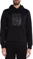 Order HUGO BOSS SS24 黑色純色抽繩連帽上衣 50505319