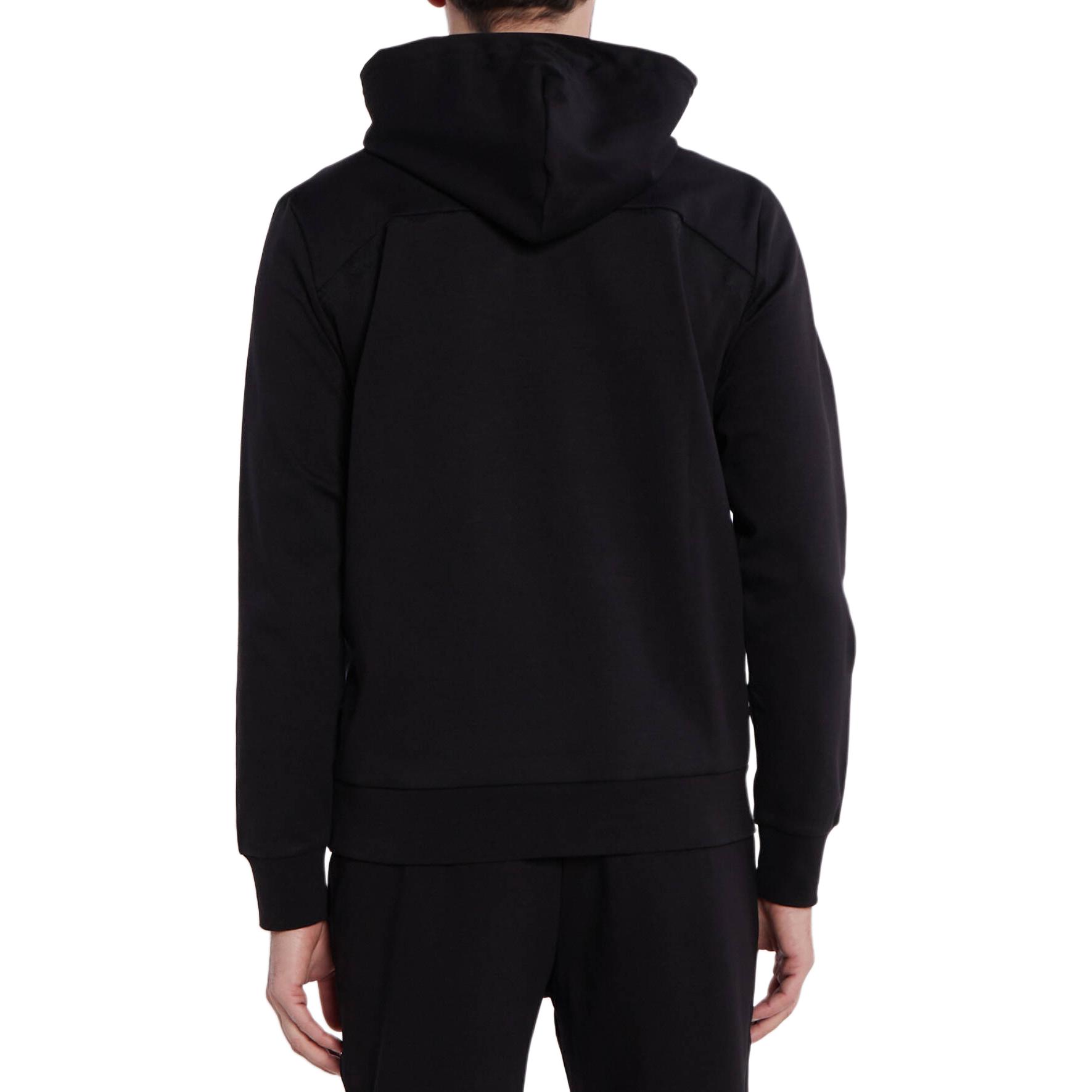 Lookbook HUGO BOSS SS24  Black Solid Drawstring Hoodie 50505319