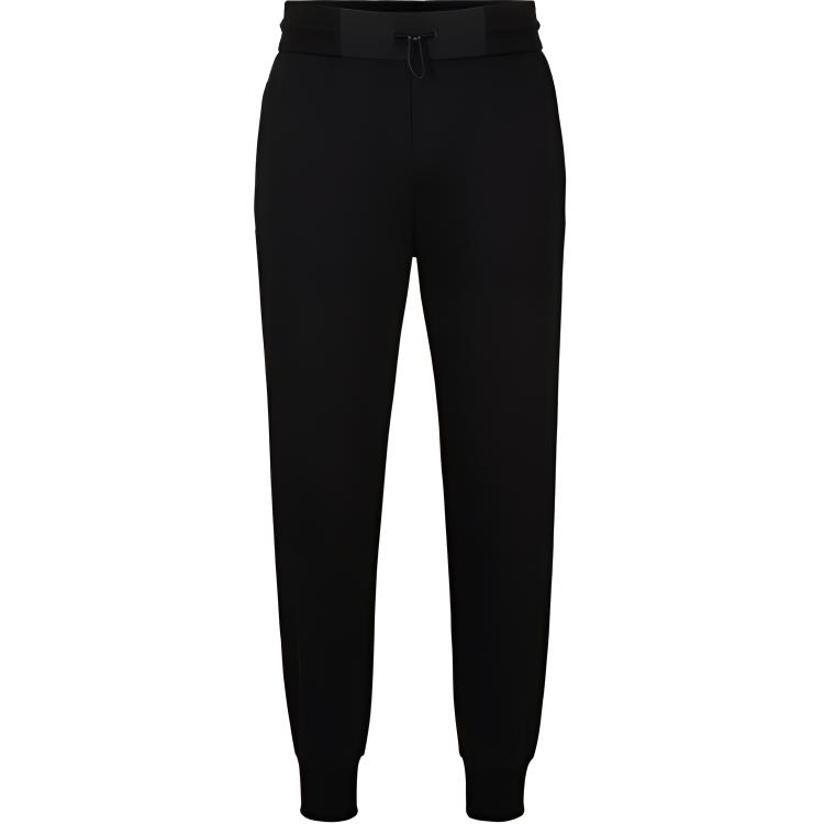 HUGO BOSS SS24  Black Solid Drawstring Jogger Pants. 50506892-001