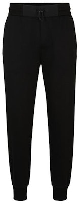 HUGO BOSS SS24 黑色抽繩休閒運動褲。 50506892-001 Order HUGO BOSS SS24 黑色抽繩休閒運動褲。 50506892-001